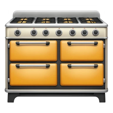 vintage stove sticker