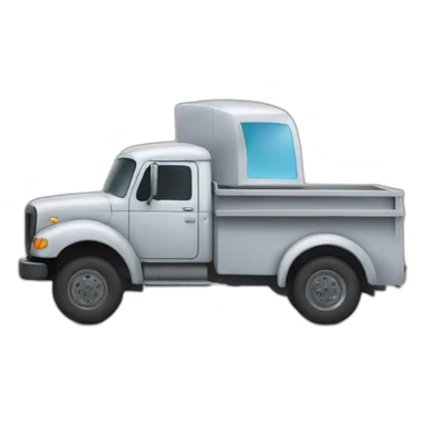 Chat dans un camion sticker