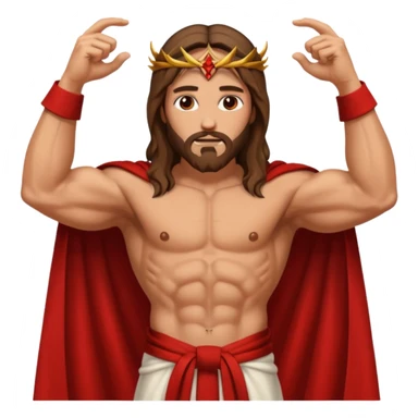 Jesus defeated the devil sticker