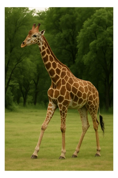 Giraffe sticker