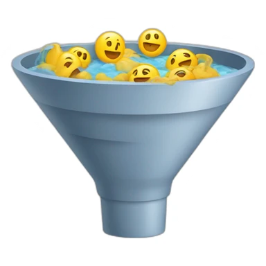 marketing funnel sticker