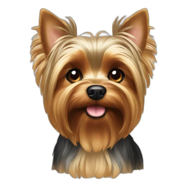 yorkie the redeemer status of rio sticker