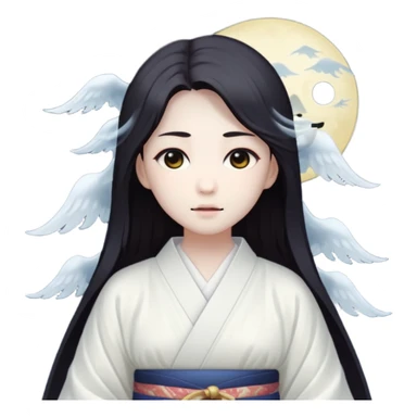 fantasma japones sticker