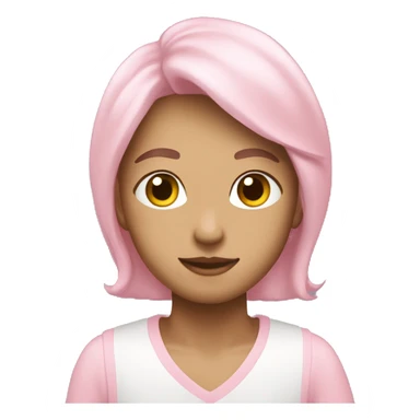 Light pink Ch ri s t ma s sticker