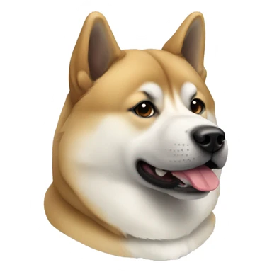 American Akita  sticker