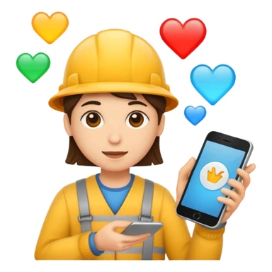 a person engaged in creative work sticker