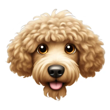 Doodle dog sticker
