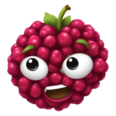 rasberry sticker