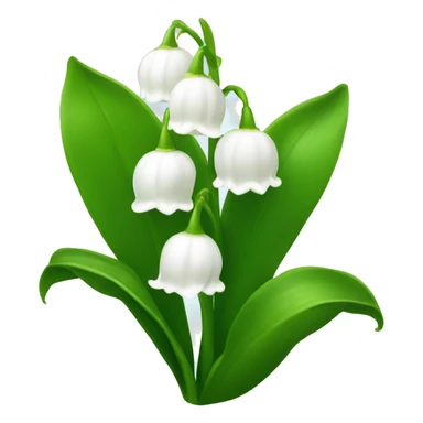 Lily of the valley sticker