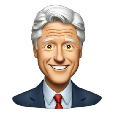 bill clinton with benefits sticker