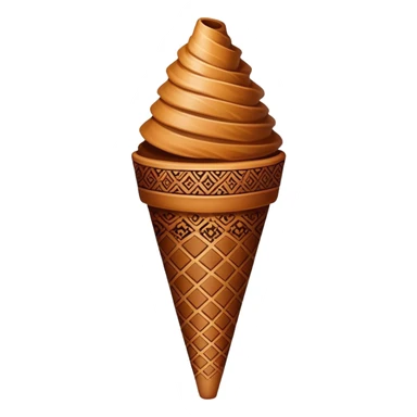 Henna cone sticker