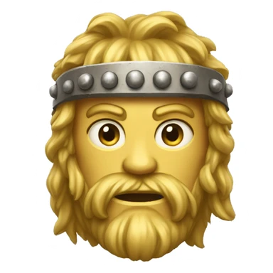 Golden berserker sticker