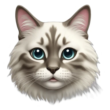 neva masquerade cat sticker