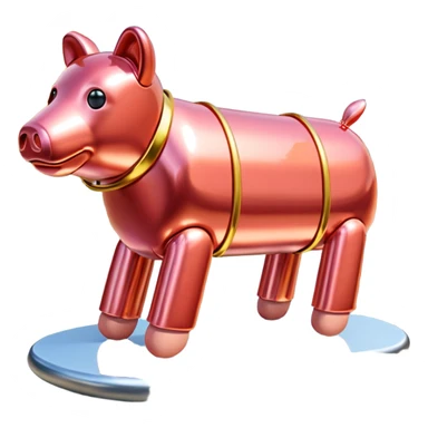  paris art city SPAM meat jeff koons style sculpture arty landscape  sticker