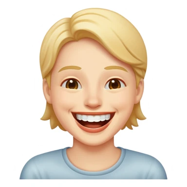 person laughing sticker