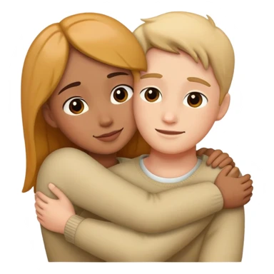 Hug with love  sticker