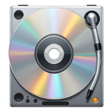 mac os compact disc audio note sticker