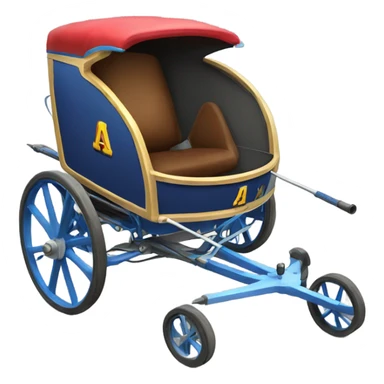 harness racecart sticker