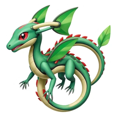 Meloetta-Rayquaza-Flygon-Pokémon-Fakémon-creature sticker