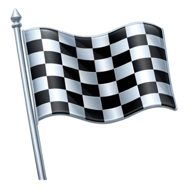 sorayama Chequered flag sticker
