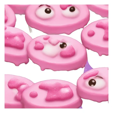 pink twinkles cakes sticker