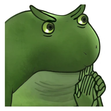 A person holding eart sticker