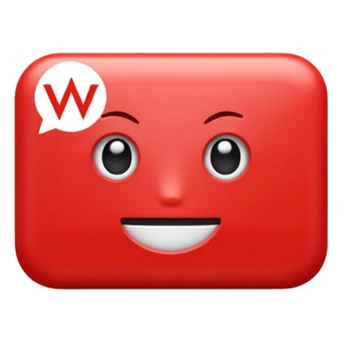 the word “weeb” with the alert symbol behind it sticker