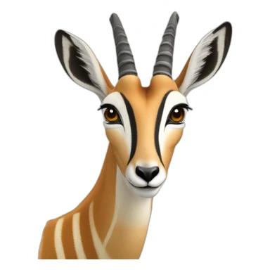 corne de gazelle sticker