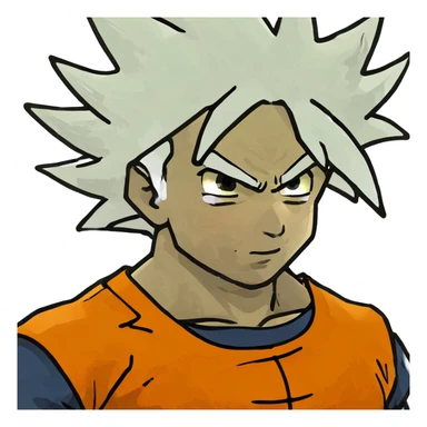 Goku super sayian sticker