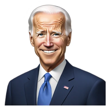 president biden say hello sticker