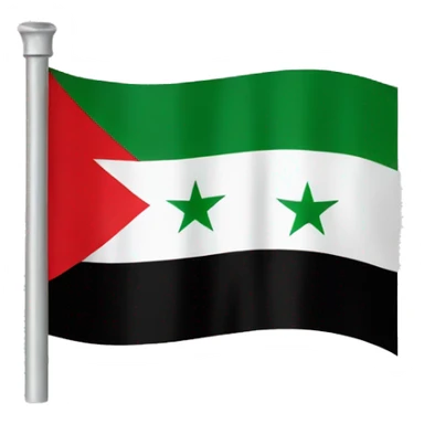 syrian flag  sticker