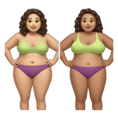weight loss before and after sticker