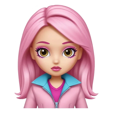 Bratz pink sticker