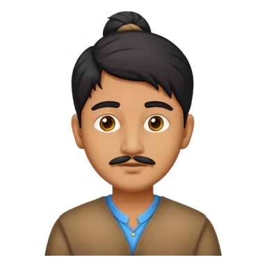 Indian man 25 years old  sticker