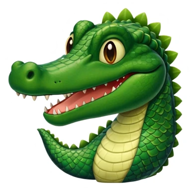 Aligator wearing muslim hat sticker
