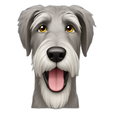 irish wolfhound sticker