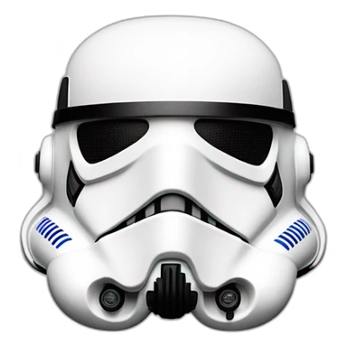 stormtrooper broken helmet sticker