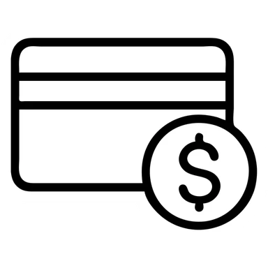 payment symbol sticker