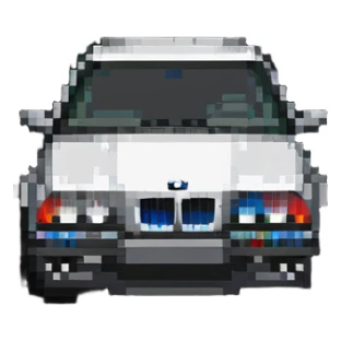 BMW car sticker