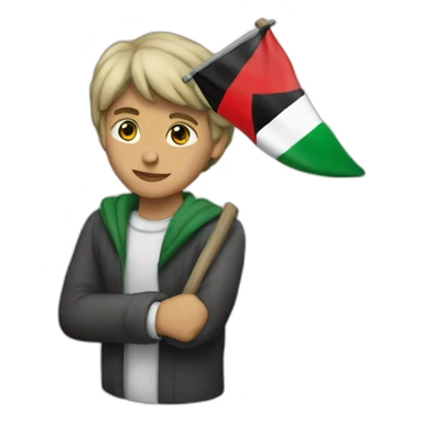 Justice for Palestine sticker