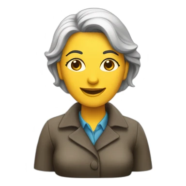 woman LANDLORD sticker