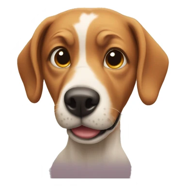 Dog plays April fools prank sticker