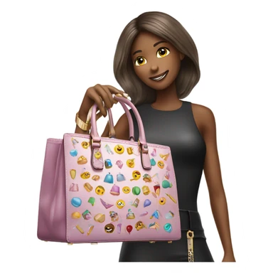 Birthday wish along with Michael kors handbag sticker