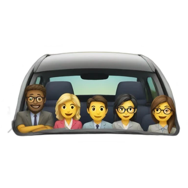5 teachers in a car sticker