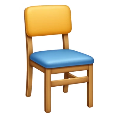 wooden chair sticker