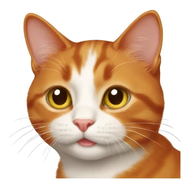 Redhead cat sticker