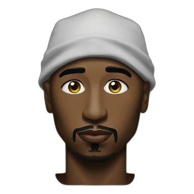 Tupac shakur sticker