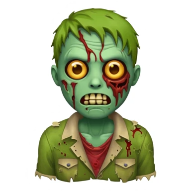 Make me a walking dead emoji sticker