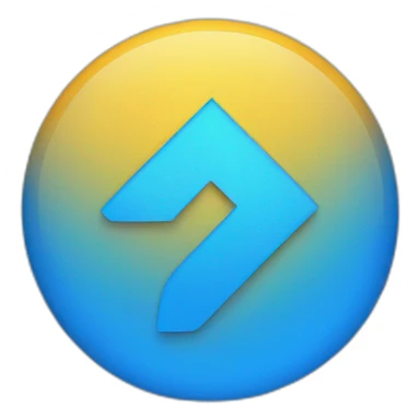 Blue Check Mark circle sticker