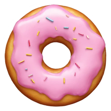 Light Pink donut  sticker